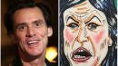 Jim Carrey Starts Controversy With Painting That Looks Like Sarah Huckabee Sanders