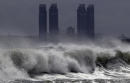 Typhoon barrels into N. Korea after causing damage in South