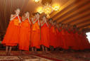 Thailand's rescued cave boys end stay at Buddhist temple
