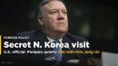 Trump's CIA chief in secret meeting with North Korean leader: U.S. officials