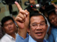 Cambodian PM's party claims election rout, opposition sees 'death of democracy'