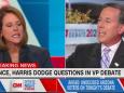 Rick Santorum cut off female co-panelist Gloria Borger while she was talking about Mike Pence interrupting Kamala Harris at the VP debate
