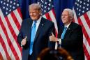 Donald Trump and Mike Pence both campaign Sunday, despite coronavirus cases among vice president's staff