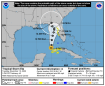 Florida's west coast under tropical storm watch as Eta's projected track shifts east