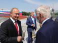 Putin attends first public event after months of lockdown