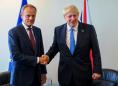 No breakthrough as EU's Tusk, Britain's Johnson meet in New York