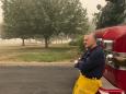 Firefighters battle exhaustion along with wildfire flames