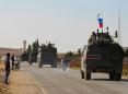 Russian forces patrol Syrian-Turkish border