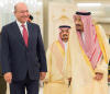 Iraq's president meets Saudi king after visiting rival Iran