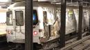 Subway train derails in Manhattan after striking debris on track