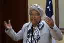 Liberia's Johnson Sirleaf wins $5 mln African leadership prize