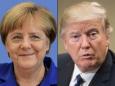 Prudent Merkel meets unpredictable Trump amid tense ties