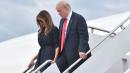 Trump Reportedly 'Caused A Stir' When Melania's TV On Air Force One Was Turned To CNN