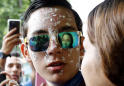Venezuelan teen blinded by police fire still wants to study