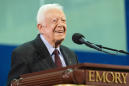 Former President Jimmy Carter 'feels fine' after fall