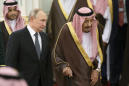 Russia's Putin visits Saudi Arabia on Mideast trip