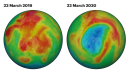 Largest Arctic ozone hole ever recorded opens up over the North Pole