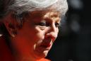 Britain's May announces resignation in emotional end