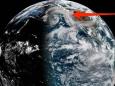 A striking view of Earth from space shows smoke from West Coast wildfires clouding seas
