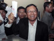 Cambodia's ex-opposition leader freed awaiting treason trial