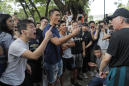 Hong Kong protesters hold vigil ahead of Sunday march