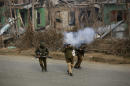 Indian troops kill 3 rebels in 18-hour-long Kashmir fighting