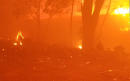 California wildfire 'blast' kills teen, injures his family